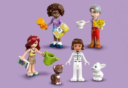 LEGO FRIENDS 42669 Dom pszczelarzy i kwiatowy ogród - zdjęcie 3