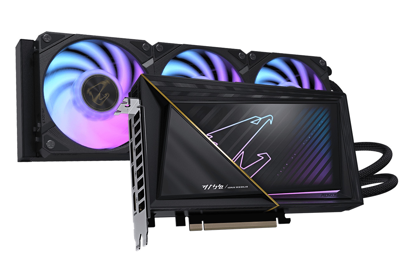 Karta graficzna Gigabyte AORUS GeForce RTX 5080 XTREME WATERFORCE 16GB (GV-N5080AORUSX W-16GD) - zdjęcie 8