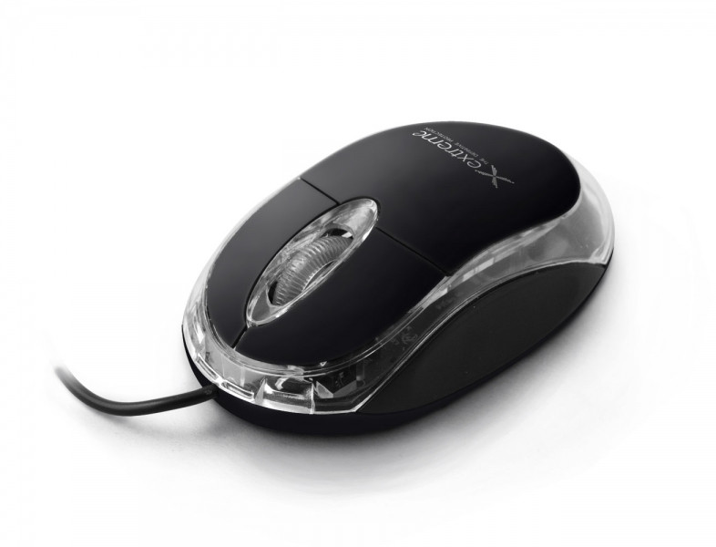 Mysz przewodowa extreme optyczna xm102k 1000dpi czarny xm102k - zdjęcie 1