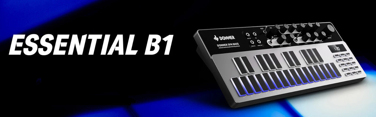 DONNER B1 - Analogowy syntezator basowy - zdjęcie 1