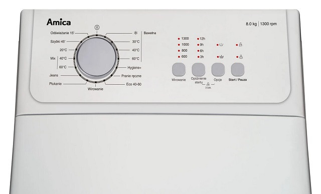 Pralka AMICA AGA3T813ANI 8kg 1250 obr/min - zdjęcie 5