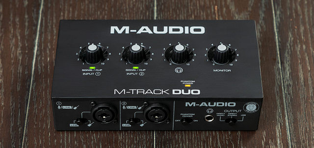 M-AUDIO M-Track DUO - Interfejs Audio USB - zdjęcie 7