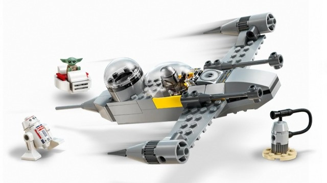 LEGO STAR WARS 75410 Myśliwiec N-1 Mando i Grogu - zdjęcie 2