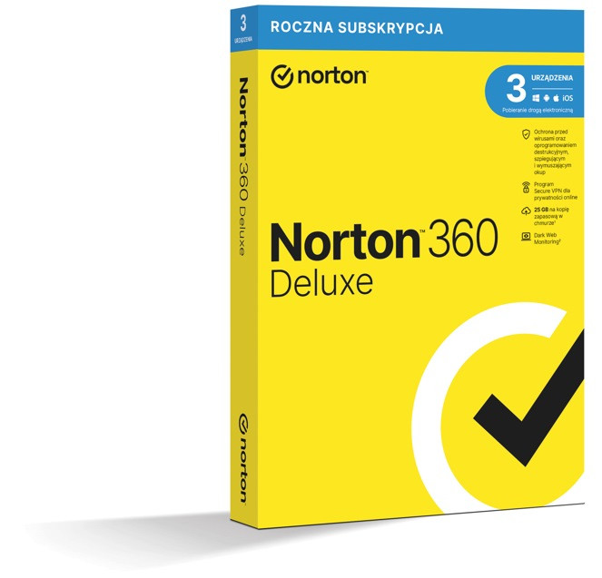 Norton 360 Deluxe 3D/12M ESD - zdjęcie 2