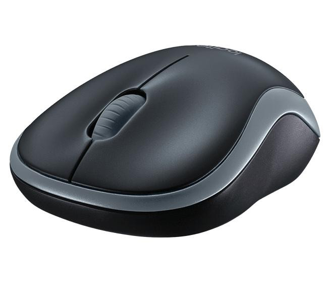 Mysz Logitech M185 bezprzewodowa, szara - zdjęcie 3