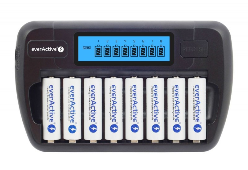 EVERACTIVE ŁADOWARKA PROCESOROWA AAA/AA NC-800 - zdjęcie 1