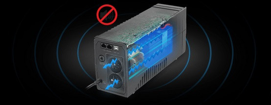 UPS ARMAC HOME LINE-INT 2x230V PL USB-B H650E/LEDV2 - zdjęcie 6