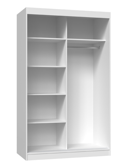 Szafa z drzwiami przesuwnymi z 2 lustrami IGA 120x61xH200 sonoma - zdjęcie 3