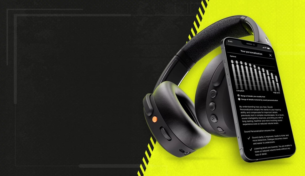 słuchawki Skullcandy Crusher ANC2 Wireless True Black - zdjęcie 4