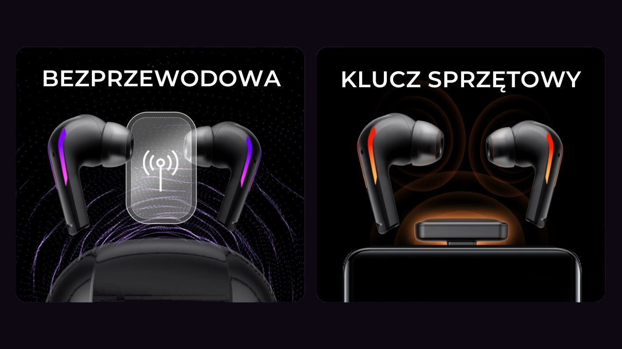 Bezprzewodowe słuchawki TWS Havit TW970 (czarny) - zdjęcie 3