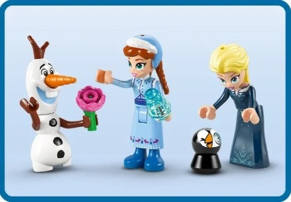 LEGO DISNEY PRINCESS 43265 Kraina lodu: Zamek w Arendelle - zdjęcie 3