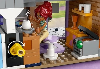 LEGO FRIENDS 42670 Mieszkania i sklepy w mieście Heartlake - zdjęcie 5