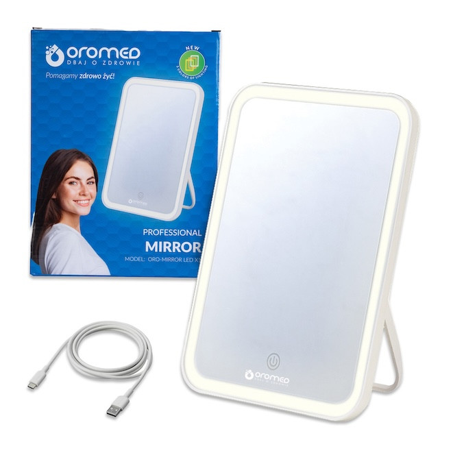 Lusterko do makijażu ORO-MIRROR LED X1 OROMED - zdjęcie 5