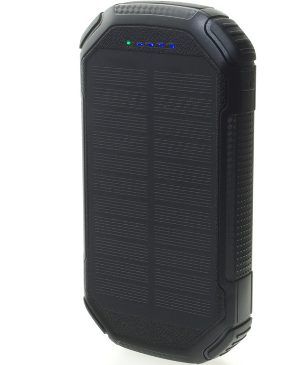 POWERNEED ŁADOWARKA SOLARNA CZARNA S20000C - zdjęcie 2