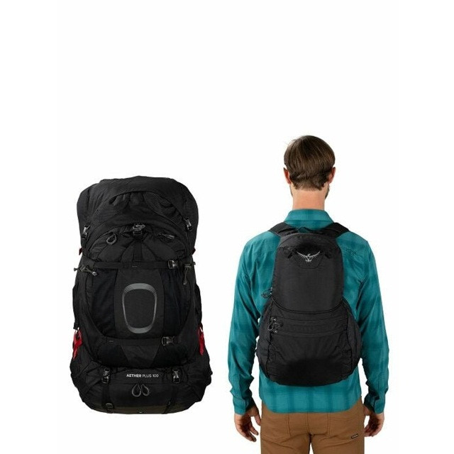 Plecak trekkingowy OSPREY Aether Plus 85 czarny L/XL - zdjęcie 2