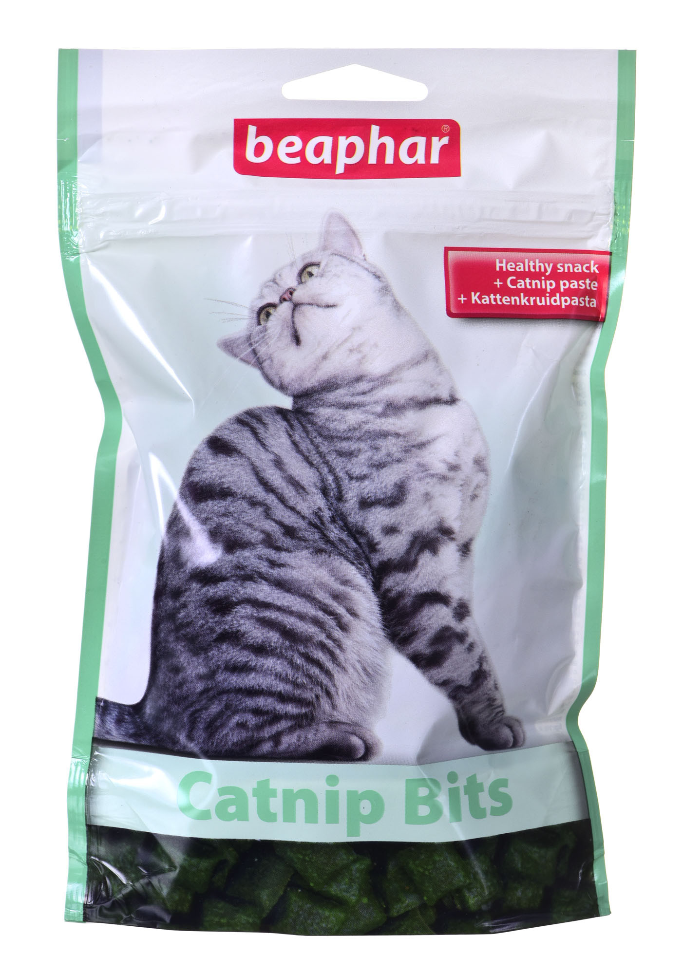 Beaphar Catnip Bits - przysmak dla kotów z kocimiętką - 150 g - zdjęcie 1