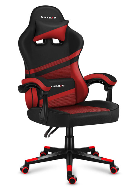 Fotel gamingowy Huzaro Force 4.4 Red Mesh - zdjęcie 1