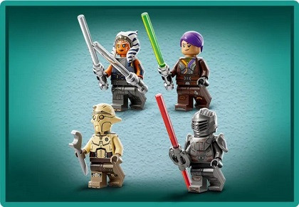 LEGO Star Wars 75362 Prom kosmiczny Jedi T-6 Ahsoki Tano - zdjęcie 8