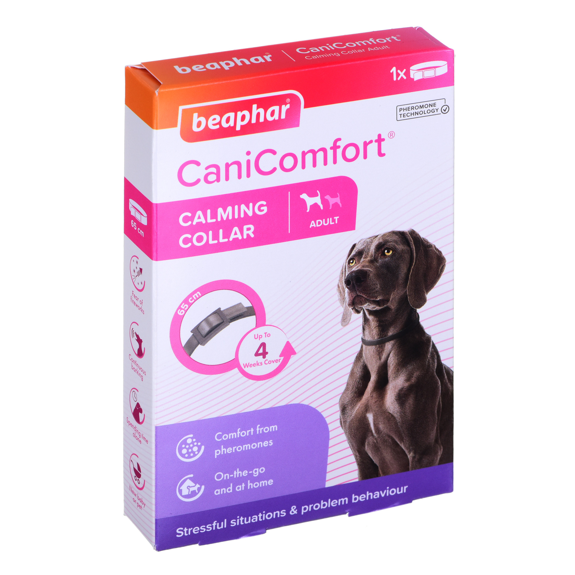 BEAPHAR Cani Comfort - obroża z feromonami dla psa - 65cm - zdjęcie 1