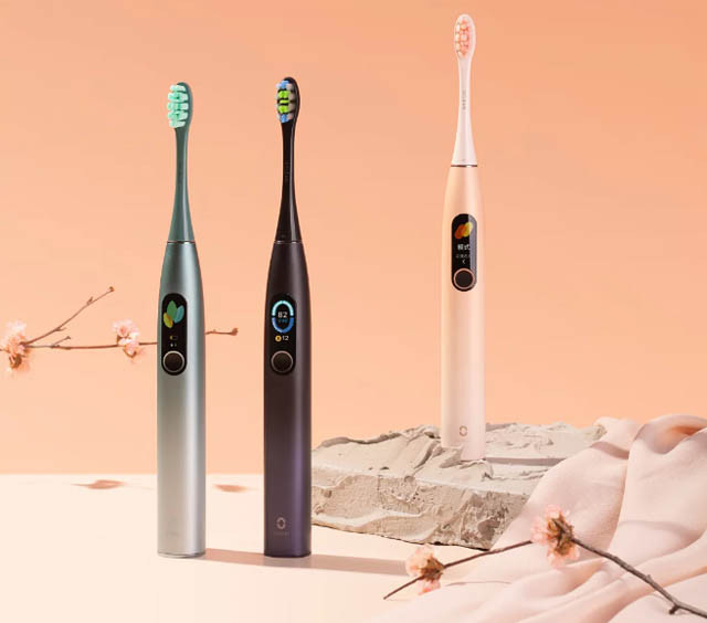 Szczoteczka soniczna Oclean X Pro (niebieski) - zdjęcie 14