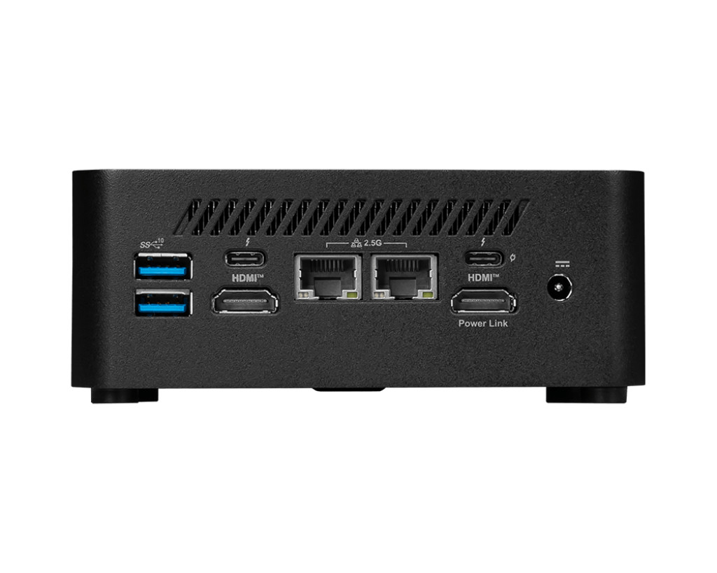 MSI Cubi NUC 13MQ-070PL i7-1365U 16GB SSD1TB Intel Iris Xe Graphics AX211 WiFi 6E Windows 11 Pro Black - zdjęcie 3