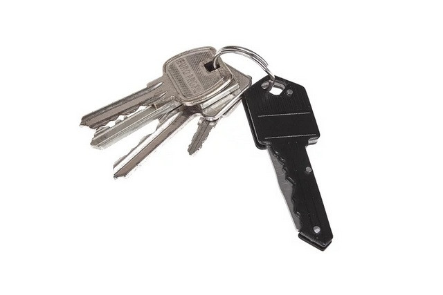 Nóż GUARD Key Knife, nóż składany w kluczu czarny (YC-006-BL) - zdjęcie 2
