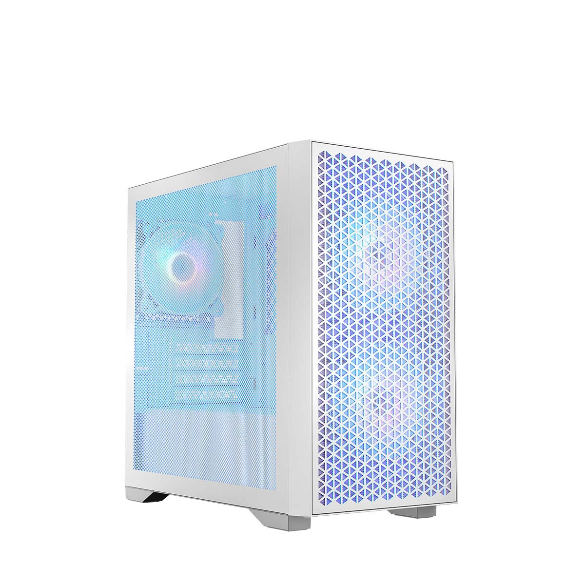LOGIC OBUDOWA DART PRO ARGB MINI USB TYPE-C BIAŁA - zdjęcie 2