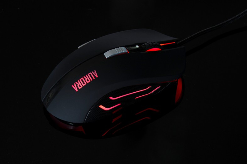 MYSZ I-BOX AURORA A-1 GAMING PRZEWODOWA, USB - zdjęcie 3