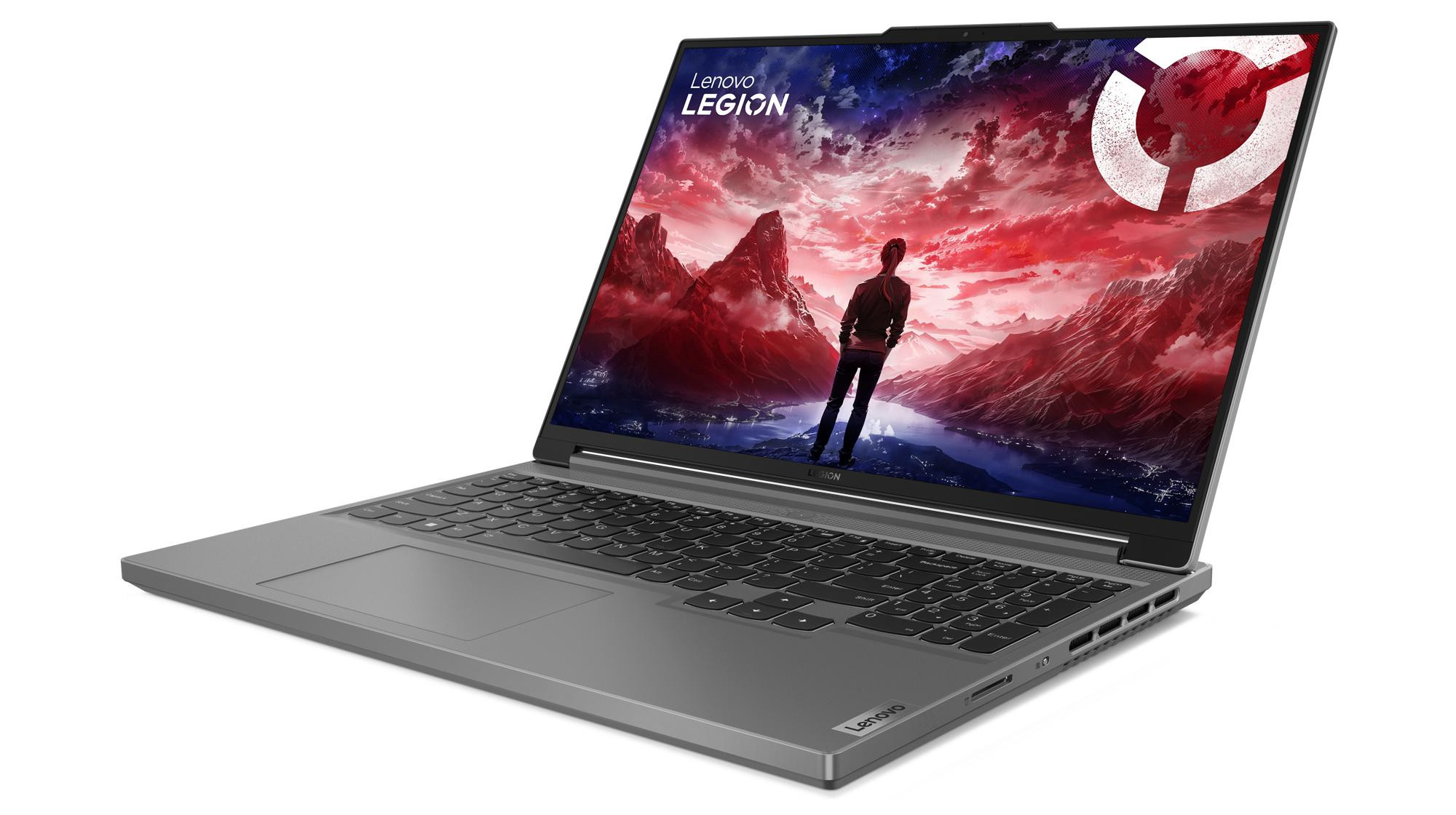 Lenovo Legion Slim 5 16AHP9 Ryzen 7 8845HS 16" WQXGA IPS 500nits AG 240Hz 16GB DDR5 5600 SSD512 GeForce RTX 4070 8GB NoOS Luna Grey - zdjęcie 4