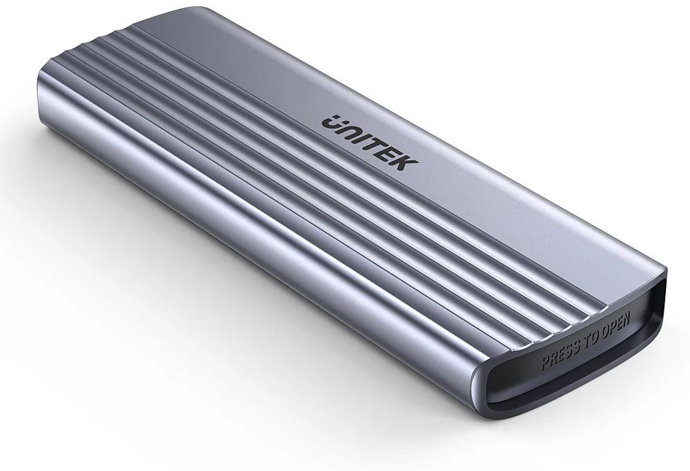 UNITEK OBUDOWA DYSKU M.2 PCIE NVME, USB-C 10GBPS, ALUMINIOWA - zdjęcie 2