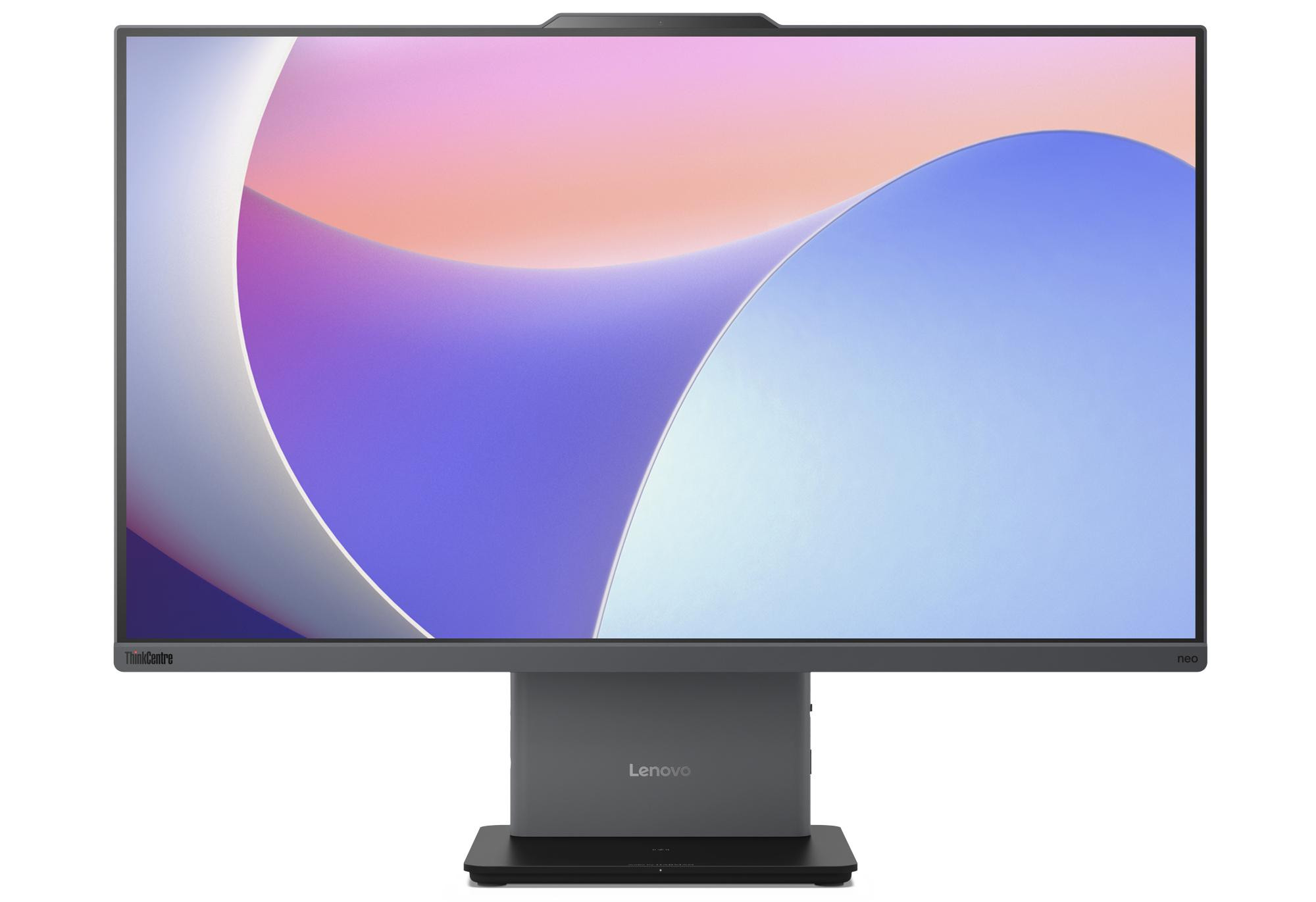 Lenovo AiO ThinkCentre Neo 50a 27 G5 i3-1315U 27.0"FHD IPS 300nits AG 16GB DDR5 SSD512 UHD W11Pro Luna Grey 3Y OnSite - zdjęcie 1