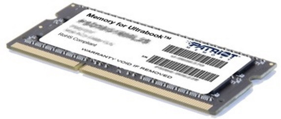 PATRIOT DDR3 8GB Ultrabook 1600MHz CL11 SO-DIMM - zdjęcie 3