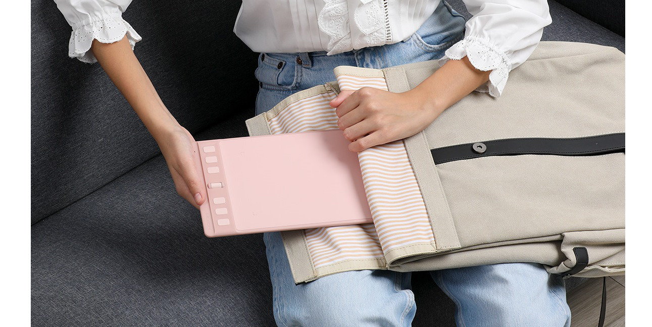 Tablet graficzny Inspiroy 2S Pink - zdjęcie 5
