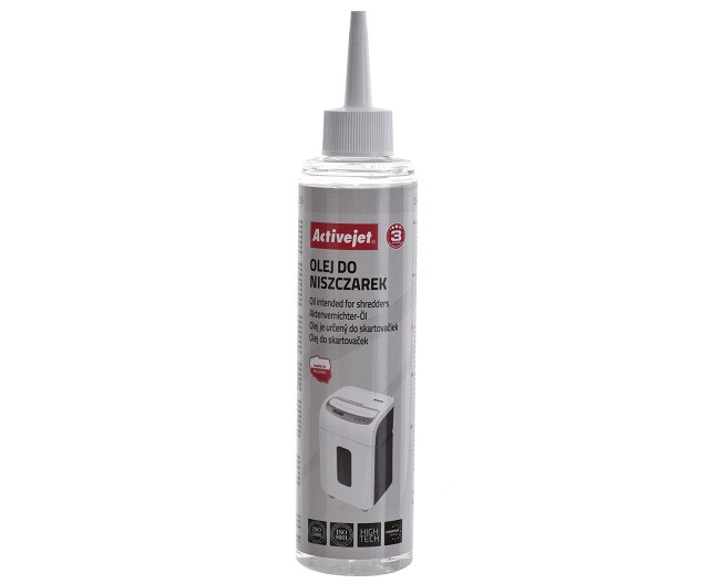 Olej do niszczarek Activejet ASO-250 (250ml) - zdjęcie 1