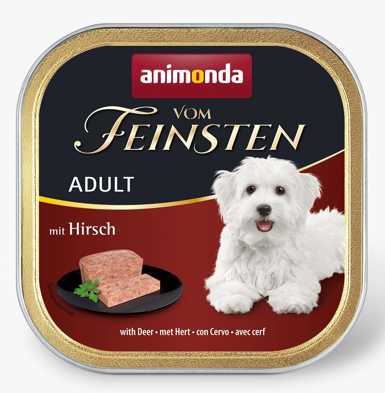 ANIMONDA Vom Feinsten Adult Classic MIX SMAKÓW - mokra karma dla psa - 24x150g - zdjęcie 3