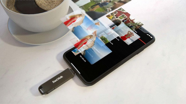SANDISK FLASH iXpand LUXE 64GB USB-C Lightning - zdjęcie 6