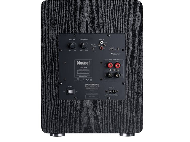 Subwoofer aktywny Magnat Alpha RS8 czarny - zdjęcie 3