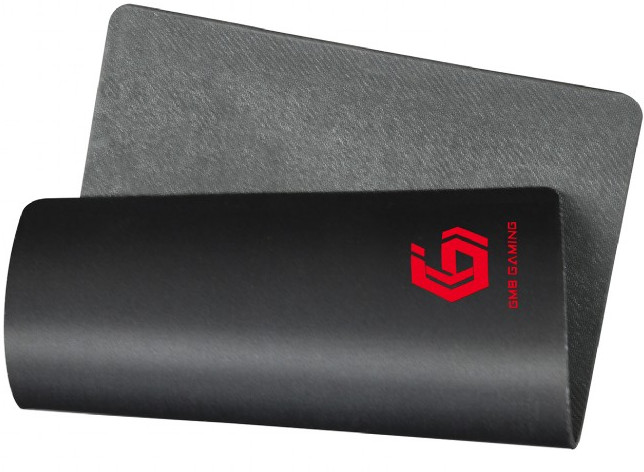 Gembird podkładka pod mysz, gaming, rozmiar M 250x350mm, czarna - zdjęcie 1