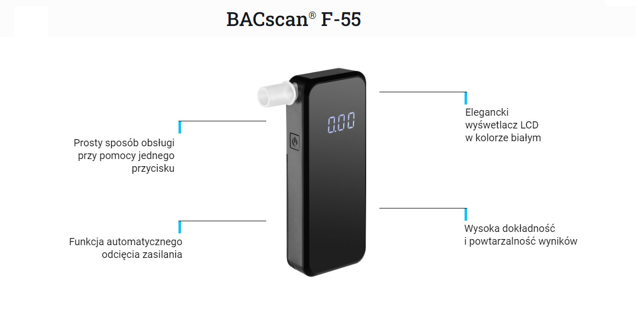 Alkomat BACscan F-55 - zdjęcie 1