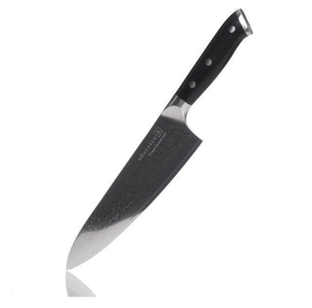 Nóż szefa kuchni Chef Kohersen Elegance Ebony Wood 21,6cm - zdjęcie 2