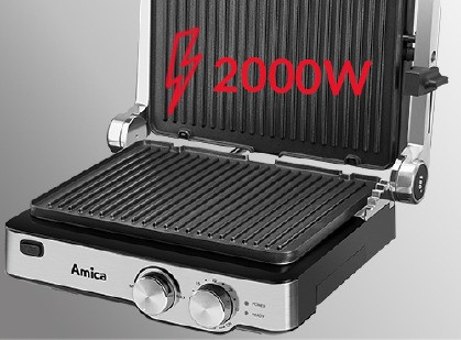 Grill elektryczny AMICA GK4011 - zdjęcie 5