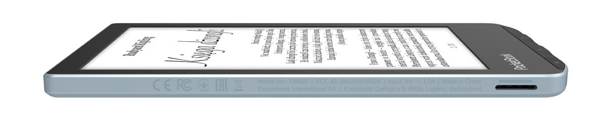 Czytnik e-booków PocketBook Verse 629 6" 8GB Wi-Fi Bright Blue - zdjęcie 4