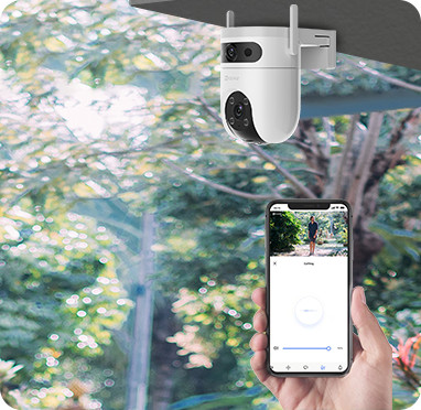 Kamera IP Ezviz H9C WiFi Obrotowa 2K 2w1 (3MP+3MP) - zdjęcie 12