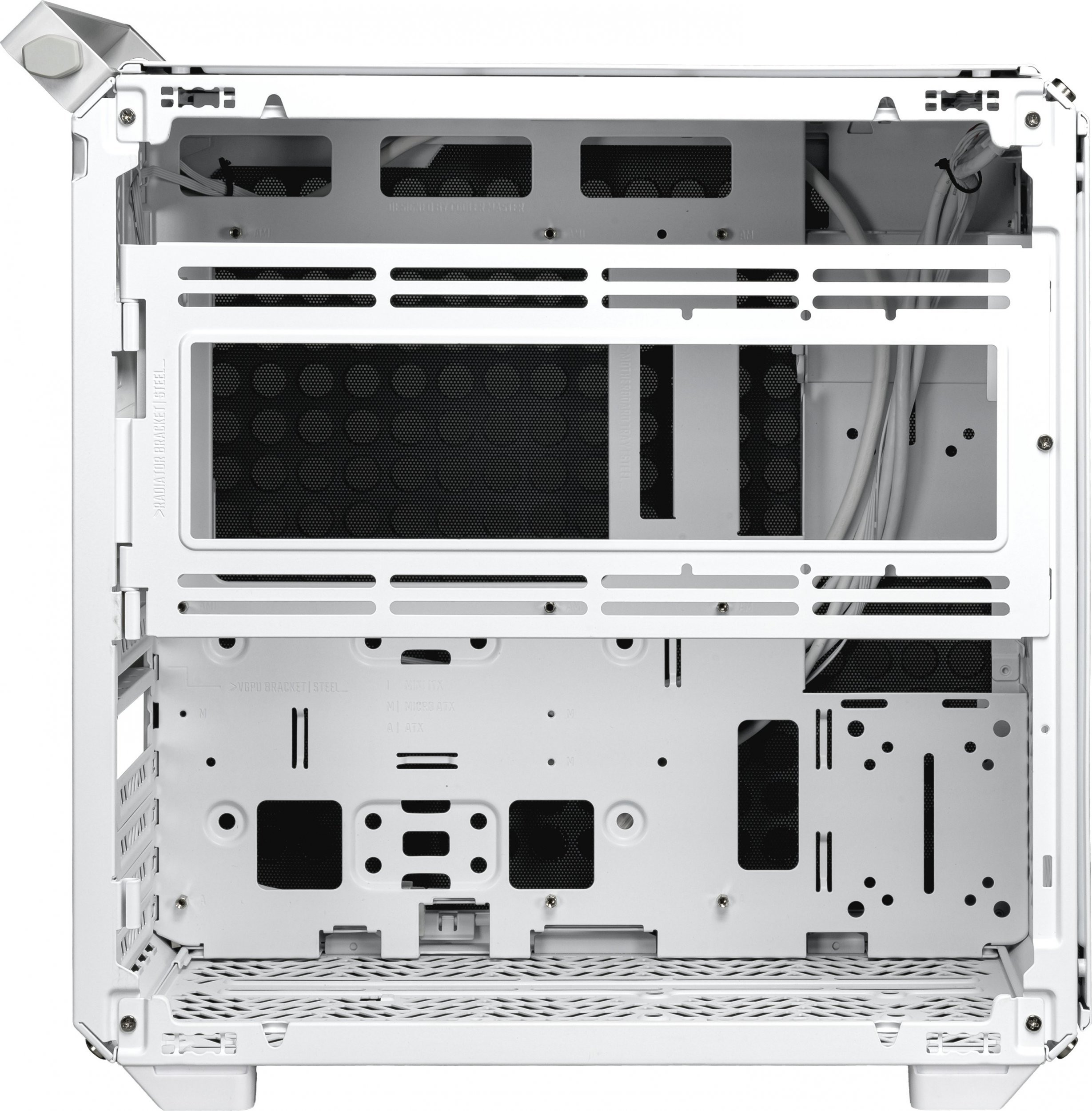 COOLER MASTER OBUDOWA QUBE 500 MIDI TOWER BIAŁA - zdjęcie 1