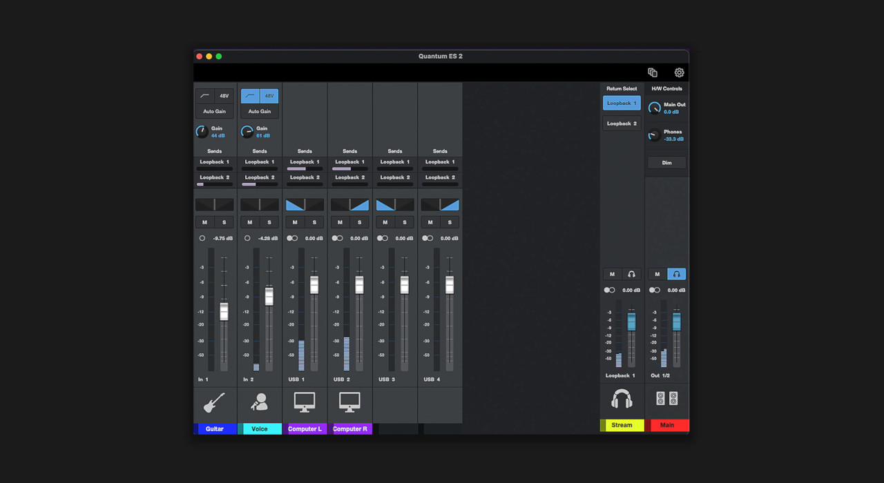 PreSonus Quantum ES 2 - Interfejs Audio USB-C - zdjęcie 5