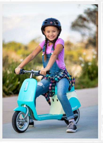 RAZOR-motocykl elektryczny Pecket Mod Petite Blue - zdjęcie 1
