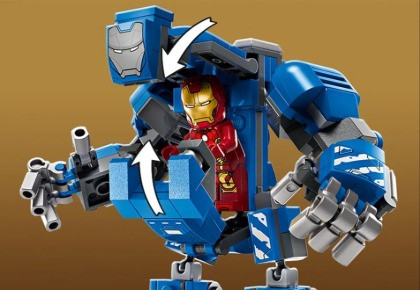 LEGO Marvel Super Heroes 76315 Laboratorium Iron Mana: Zbrojownia - zdjęcie 5