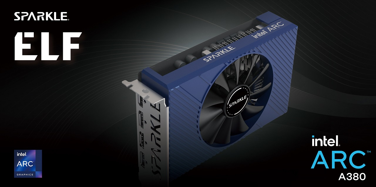 Karta graficzna SPARKLE Intel Arc A380 ELF - zdjęcie 1
