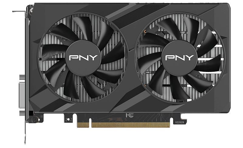 Karta graf. PNY GEFORCE RTX 3050 6GB VERTO Dual Fan - zdjęcie 2