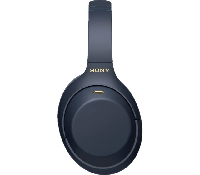 Słuchawki bezprzewodowe Sony WH1000XM4 niebieskie - zdjęcie 8
